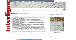 Desktop Screenshot of interligne.org
